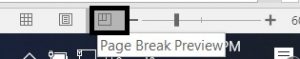 page breack preview